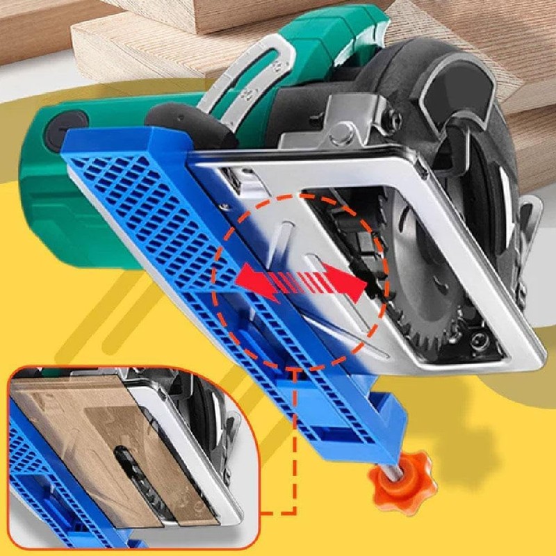 LSTORENICE Adjustable Cutting Machine Base Guide Precision Wood Cutting Guide