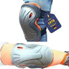 Best Sport Unisex's Knee/Elbow Guard Pads-Black, Large