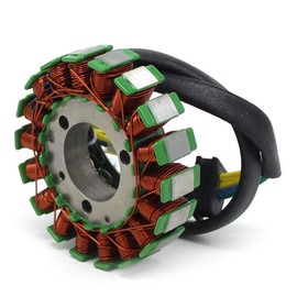 Stator coil 0452449 0454228 0454947 Stator coil for Polaris Phoenix 200 2005-2024 for Polaris Phoenix 200 MD 2017-2024 for Polaris Sawtooth 200 2006-2007 for Polaris Sawtooth 200 Quad 2006