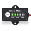 12V 24V 36V 48V Battery Indicator, Waterproof Universal LED Display