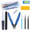 HSEAMALL 9PCS Gundam Modeler Basic Tools, Model Building Tools for