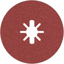Bosch 1 x Pro Metal R780 Fibre Sanding Disc for X-Lock (for Steel, Stainless Steel, Diameter 125 mm, Grit 80, Professional Accessory Small Angle Grinder)