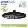 WENKO Water-Saving Rain Shower Head, Water-Saving Universal Shower Head with