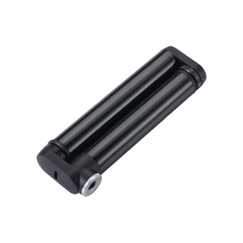 BBB Cycling DoubleShot Mini Bicycle Pump I 120 mm Foldable Bicycle Pump I 35 cc | BMP-102