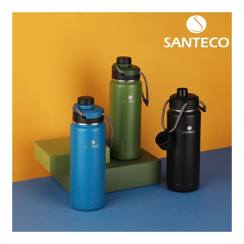Santeco K2 thermal/cold bottle 710ml *Color available, red ocher /