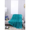 MinkThrows Luxury Super Soft Faux Fur Fleece Blanket Throws for