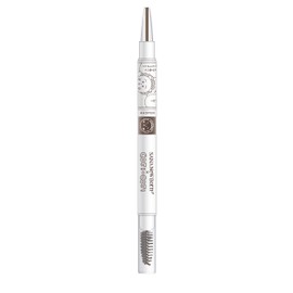 New Born W-Blow EX N (COJI-COJI) B2 (Glazed Brown) Kojikoji Design Pencil, Powder Brush, 3-in-1 Eyebrow