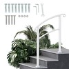 KUAFU 3FT Step Hand Rail for Outdoor Steps Compatible with