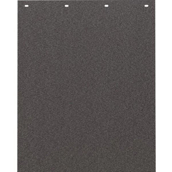 Globetech Plain Dark Gray 24" x 36" Tireplast Recycled Rubber