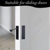 Exclaith Pocket Door Pull Handle, Pocket Door Handles Recessed Sliding