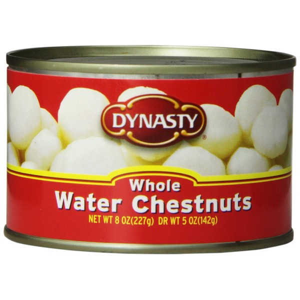 Dynasty Water Chestnuts, Whole, 8 oz
