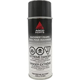 Agco Paint Machinery Enamel Protects Against Rust Aerosol Spray Can (M1056 Charcoal Gray)