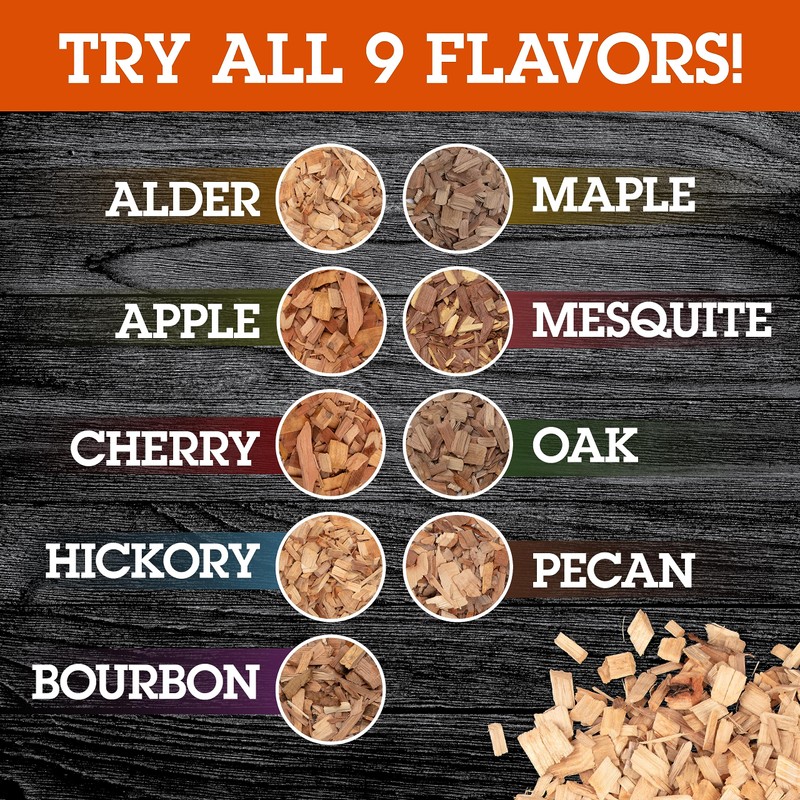Camerons All Natural Alder Wood Chips for Smoker -420 Cu.
