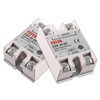 Alinan 2pcs SSR-25DD Solid State Relay DC to DC Input