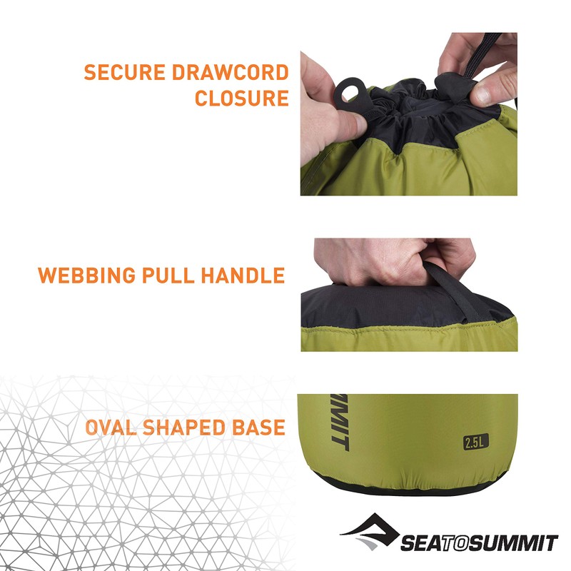 Sea To Summit Nylon Stuff Sack Medium Outback Red