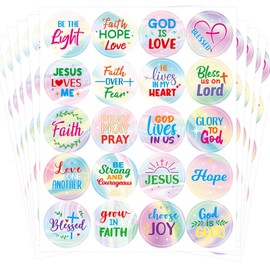 Religious Stickers Christian Stickers for Kids Bible Verse Inspirational Sticker for Church Sticker Crafts Sunday School Decor 200 Pcs