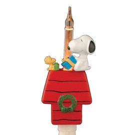 Peanuts Snoopy and Woodstock Sitting on Doghouse Holiday Night Light (166734)
