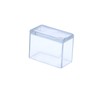 Flyshop 12 x PVC Chair Leg Caps Scratch Resistant Rectangular