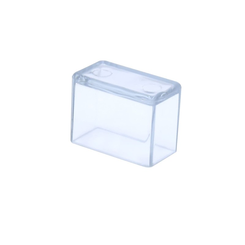 Flyshop 12 x PVC Chair Leg Caps Scratch Resistant Rectangular