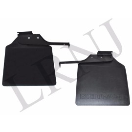 Britpart LAND ROVER DEFENDER 110 UP TO AA792970 REAR MUDFLAP & BRACKET LEFT & RIGHT SET