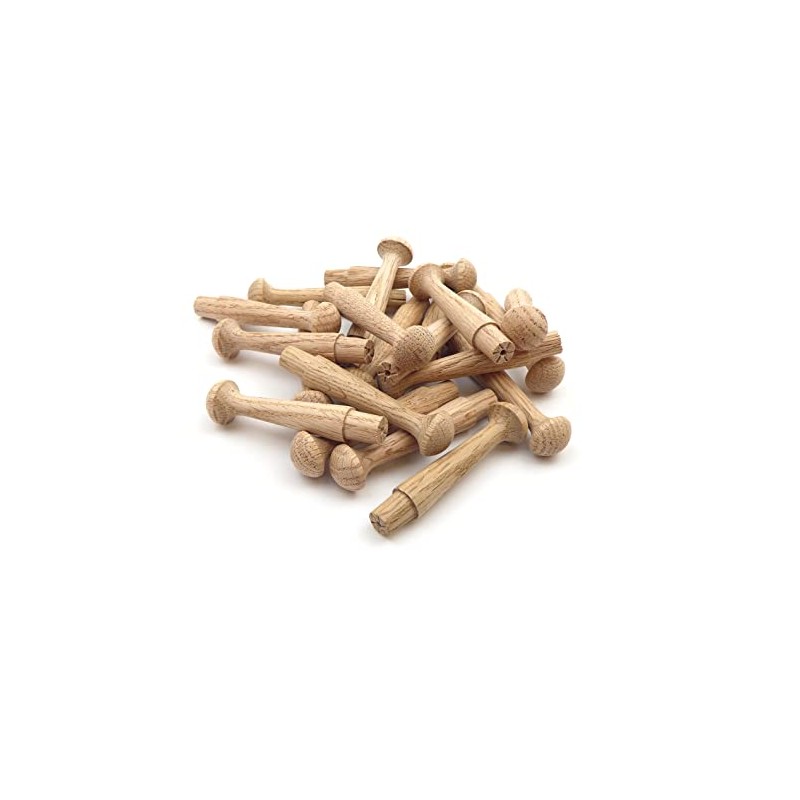 Oakcrafts - Oak Shaker Peg 3.5" - (Pack of 20)