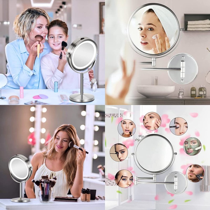 LED Makeup Mirror Bulb Replacement Mirror for Cosmetic Vanity Makeup