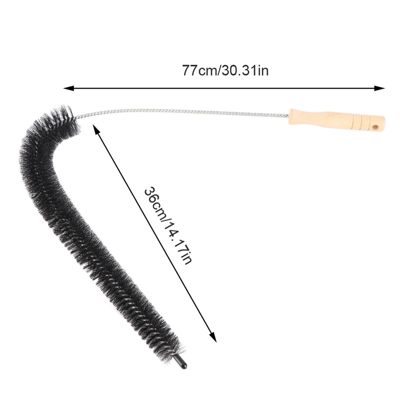 Jiawu Durable Clothes Dryer Vent Brush Tool for Maintaining Dryer
