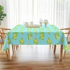 artslion Rectangle Waterproof Table Cloth 60x84in Wipeable Table Cover Non-PVC