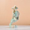 Thinker Statue Vivid Shape Compact Synthetic Resin Attractive Decorative Silence