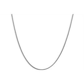 CloseoutWarehouse Stainless Steel Snake Chain Necklace 1.2MM Size 30"
