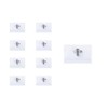 WEAXIO 50pcs Name Badge Holders - Pin & Clip Style