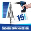 NTG HSS Step Drill Bit Diameter 4-32 mm - Peeling