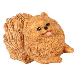 BESPORTBLE 1pc Ornament for Kids Ornaments for Kids Miniture Decoration Brown Decor Kids Decor Room Ornament Pet Dog Model Dog Ornament for Room Pet Dog Miniature Child