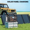 KEPEAK Portable 150W Power Station Solar Generator Backup Power LED