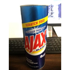 Colgate AJAX POWDER CLEANSER MULTI-PURPOSE CLEANER WITH BLENCH (21 oz, 8 PK)