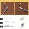 4 Pcs Upholstery Staple Remover and Tack Lifter Tool Set,