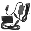 LPE6 Dummy Battery DC Coupler Power Adapter with USB Drive