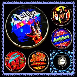 DOKKEN DREAM WARRIORS FIVE EXCLUSIVE NECKLACES ( PENDANT & CHAIN )