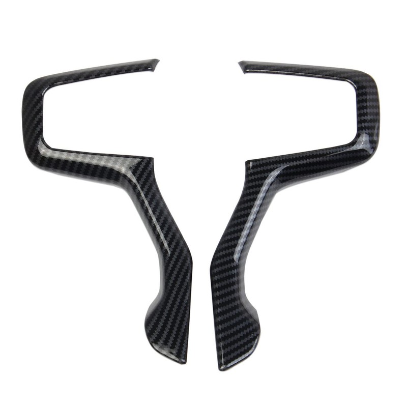 Fewshaw Carbon Fiber Steering Wheel Cover Molding Trims Accessoriess for