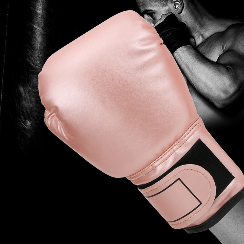 Breathable PU Leather Boxing Gloves Kid Sanda Sparring Sandbag Mitts