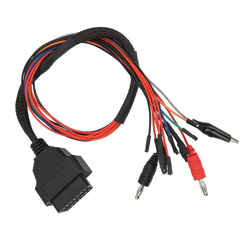 OBD2 Diagnostic Adapter 12V‑24V ABS Heat Resistant Wearproof Universal for