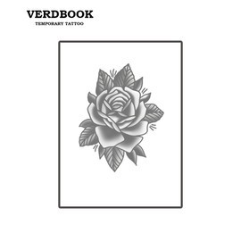 VERDBOOK Waterproof Temporary Tattoos: 2-Sheet Tattoo Kit with Realistic Body Stickers, Semi-Permanent Tattoos for Adults Lasting 7-15 Days – Safe for Men & Women, Winter Plum Bloom