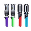 Set of Four Light Saber Shaped Space Keys Compatible with