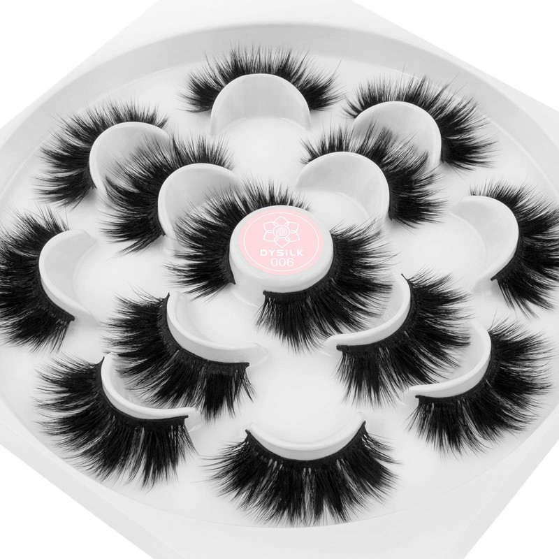 DYSILK Fluffy Lashes Mink Eyelashes - Mink Lashes Fluffy 7