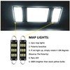 3pcs Interior LED Lights Map Dome Bulbs Replacement for 1988-1998