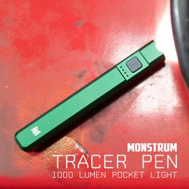 Monstrum Tracer Pen 1000 Lumens Slim Pocket Flashlight | Coyote Brown
