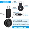 [1 Pack] Silent Nylon Home Gym Cable Pulley Wheel,SERTT Weight