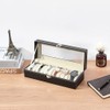 Eunomia Watch Storage Case, Watch Case for 6 Pieces, Watch