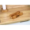 B4K Oak Chopping Board Stand - Sturdy Chopping Board Holder