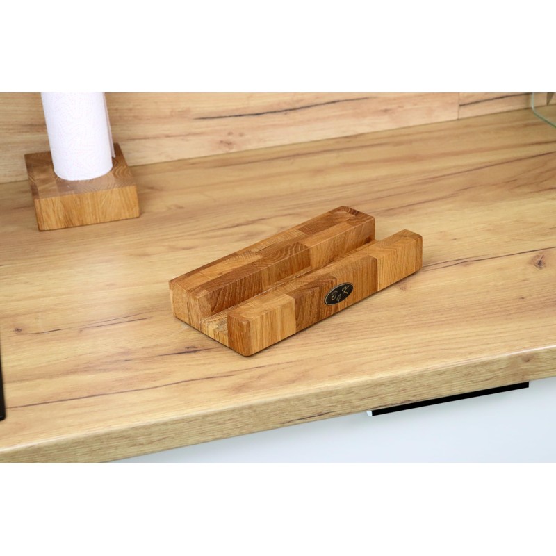 B4K Oak Chopping Board Stand - Sturdy Chopping Board Holder